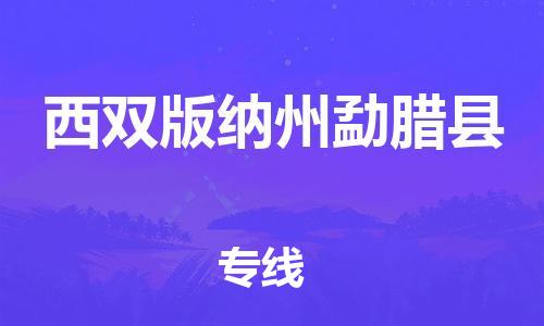 泉州到西双版纳州勐腊县危险品物流公司-泉州到西双版纳州勐腊县化工涂料树脂货运专线-品牌专线